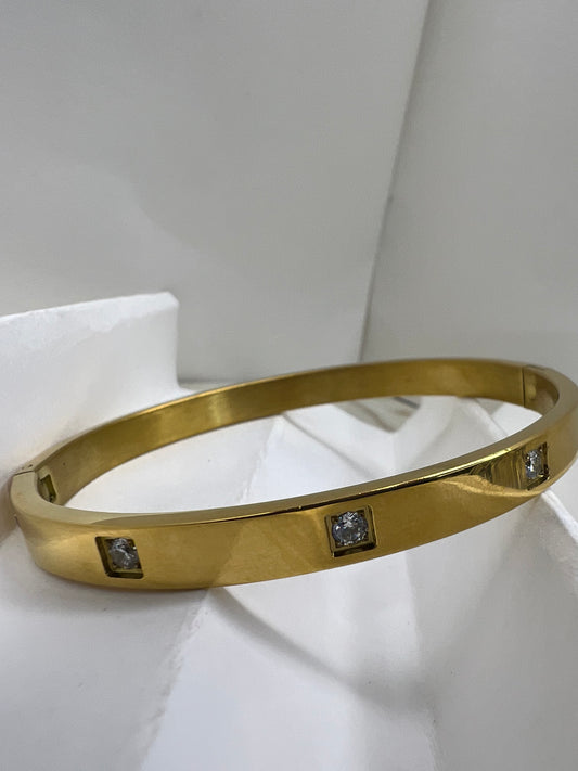 Sporadic Zircon Bangle - STYLE BASKET